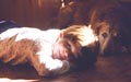 [Clara and Luke in NH - 1999]