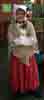 [Clara dressed up as Mary (Ingalls - sort of) for Colonial Day]