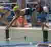[And she's Off! The start of the 50 m breaststroke, Wilderness Jr School Aquatics Carnival 2004]