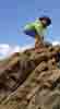 [Climbing at Arthur Beach]